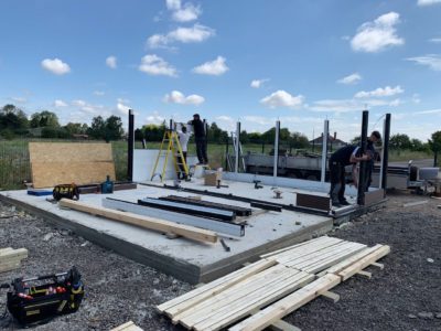 Milton Keynes Garden Room Dog Groomer Construction