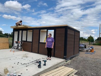 Milton Keynes Garden Room Dog Groomer Roof Ready